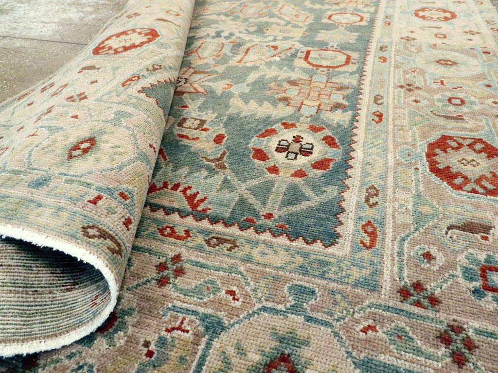 Lana Tappeto d'accento persiano Malayer della metà del XX secolo in vendita