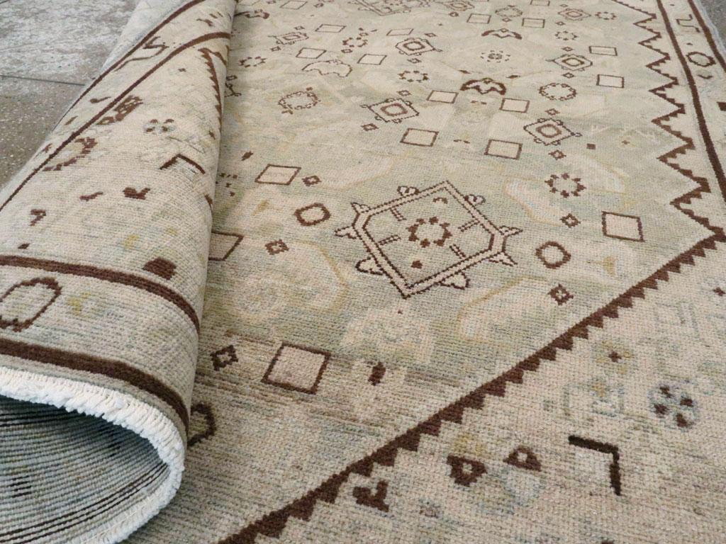 Alfombra de acento persa Malayer de mediados del siglo XX Lana en venta