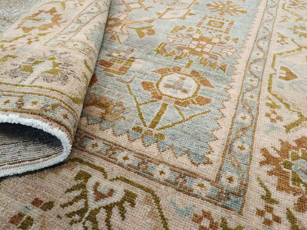 Mitte des 20. Jahrhunderts Persisch Malayer Akzentteppich im Angebot 1