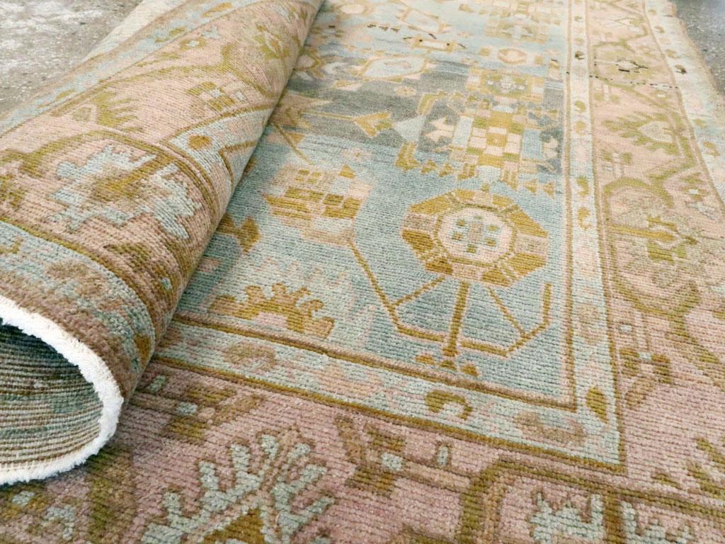 Alfombra de acento persa Malayer de mediados del siglo XX Lana en venta