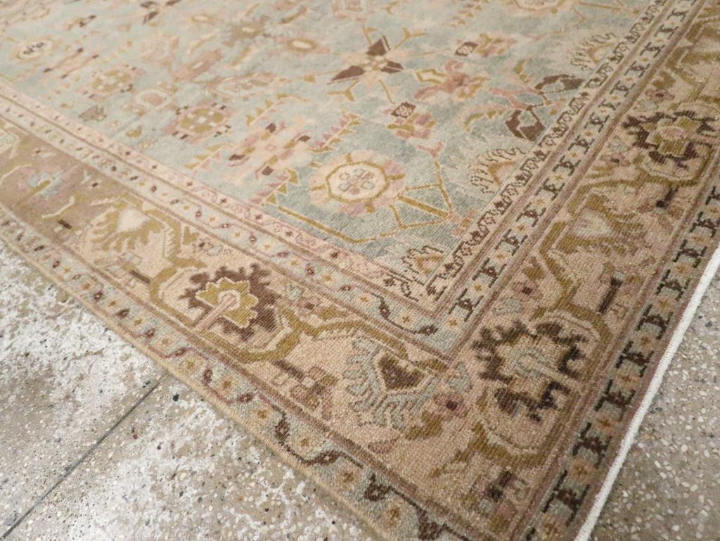 Alfombra de acento persa Malayer de mediados del siglo XX Lana en venta
