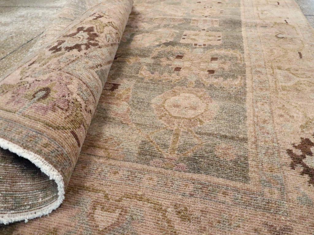 Alfombra de acento persa Malayer de mediados del siglo XX Lana en venta