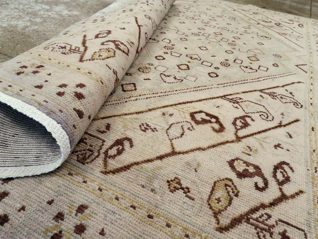 Alfombra de acento persa Malayer de mediados del siglo XX Lana en venta