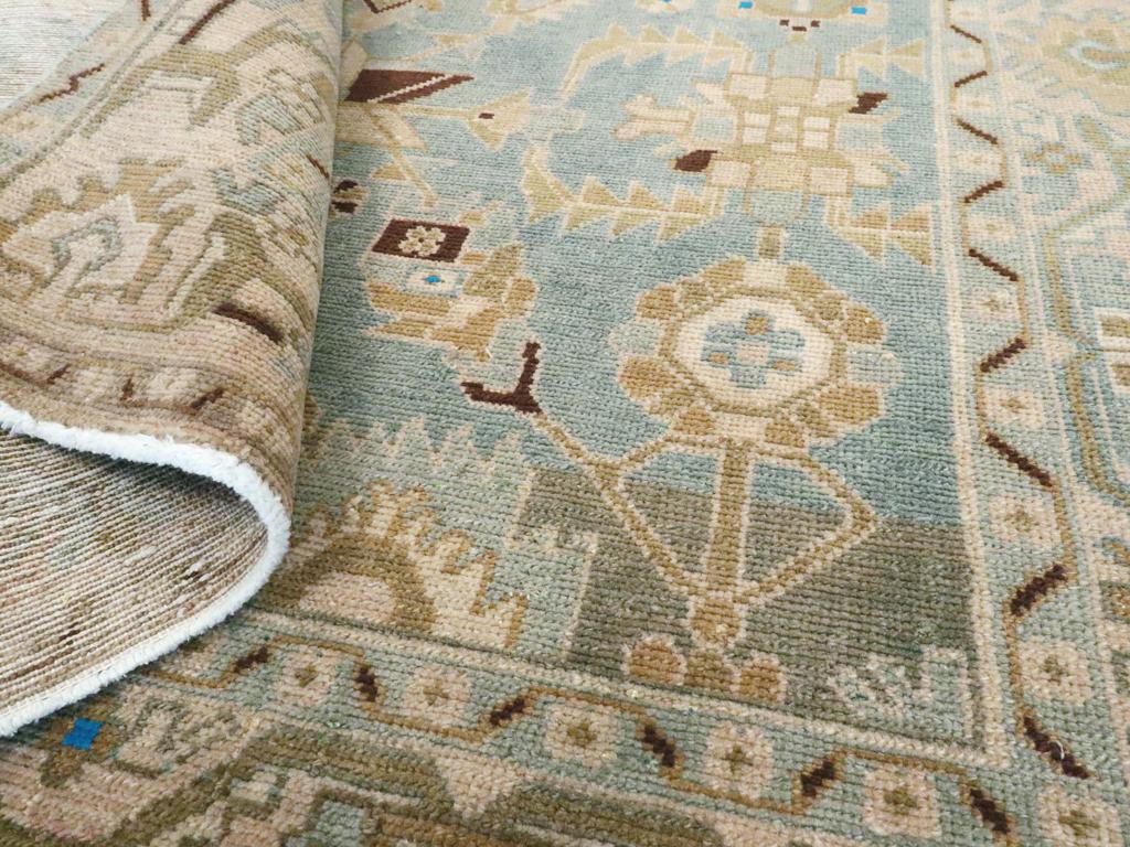 Alfombra de acento persa Malayer de mediados del siglo XX Lana en venta
