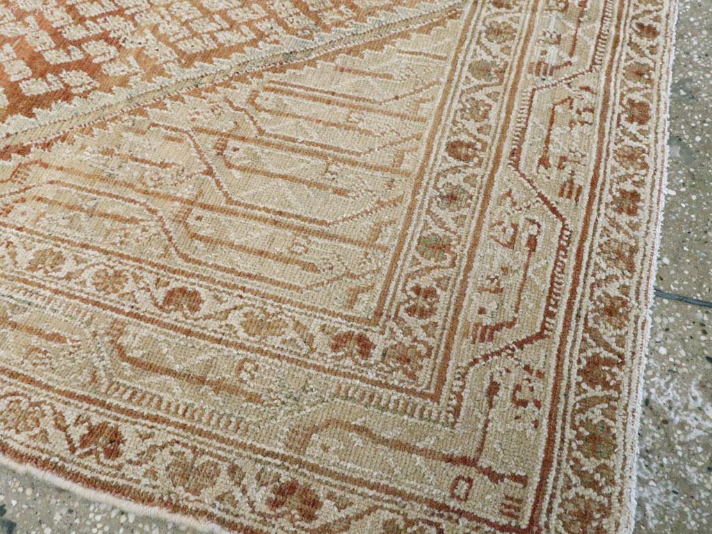 20ième siècle Tapis persan Malayer d'accentuation du milieu du 20e siècle en vente