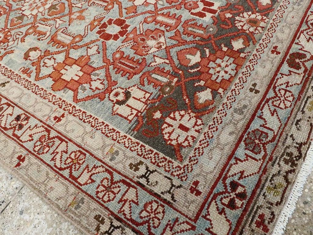 Alfombra de acento persa Malayer de mediados del siglo XX Lana en venta