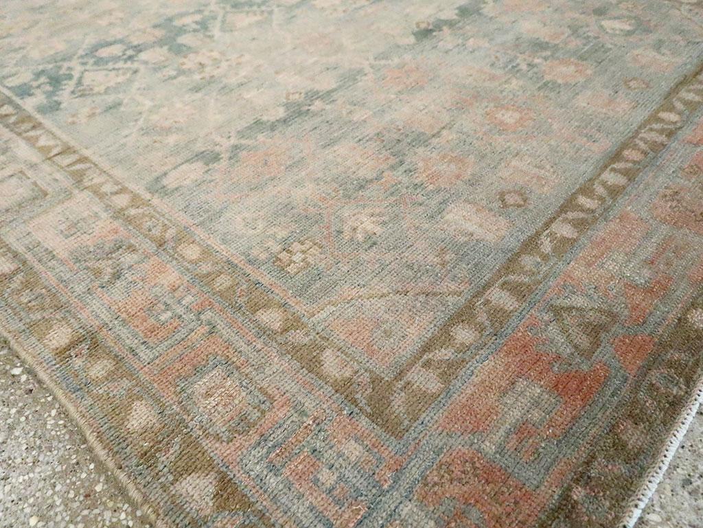 Mitte des 20. Jahrhunderts Persisch Malayer Akzentteppich im Angebot 1