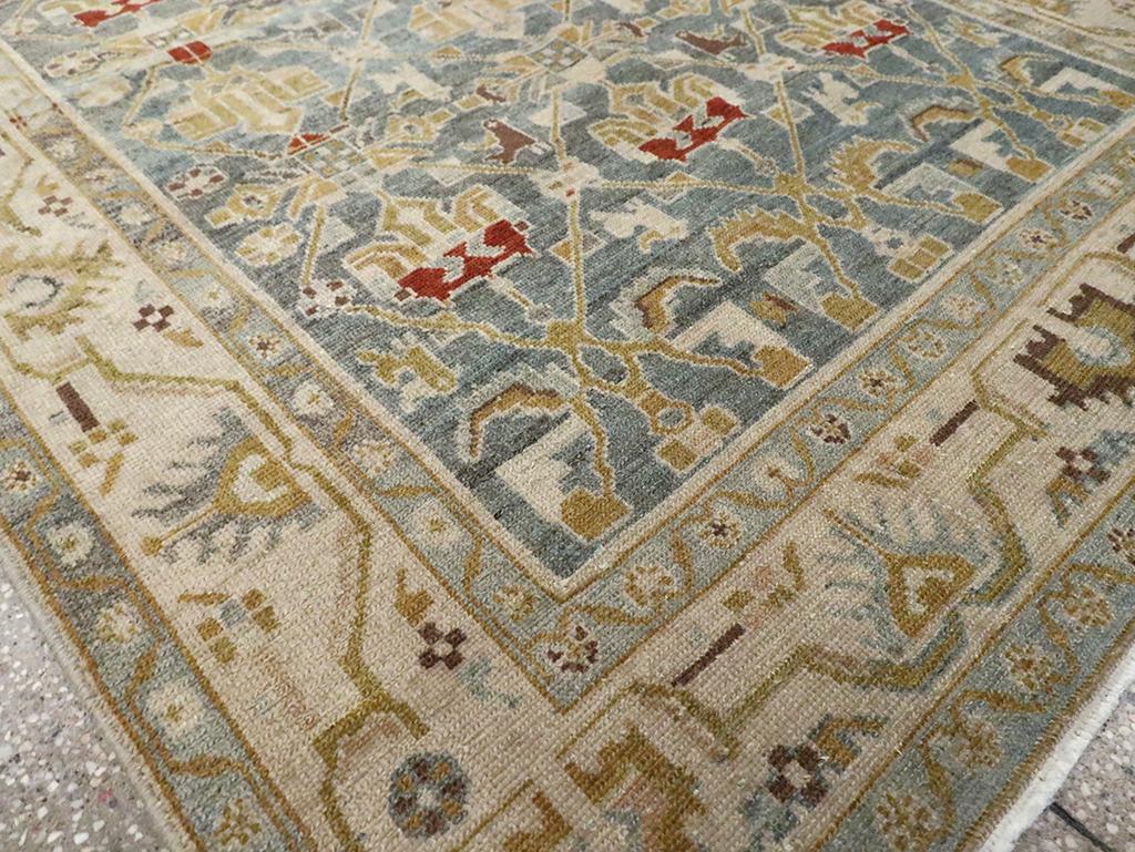Mitte des 20. Jahrhunderts Persisch Malayer Akzentteppich im Angebot 1