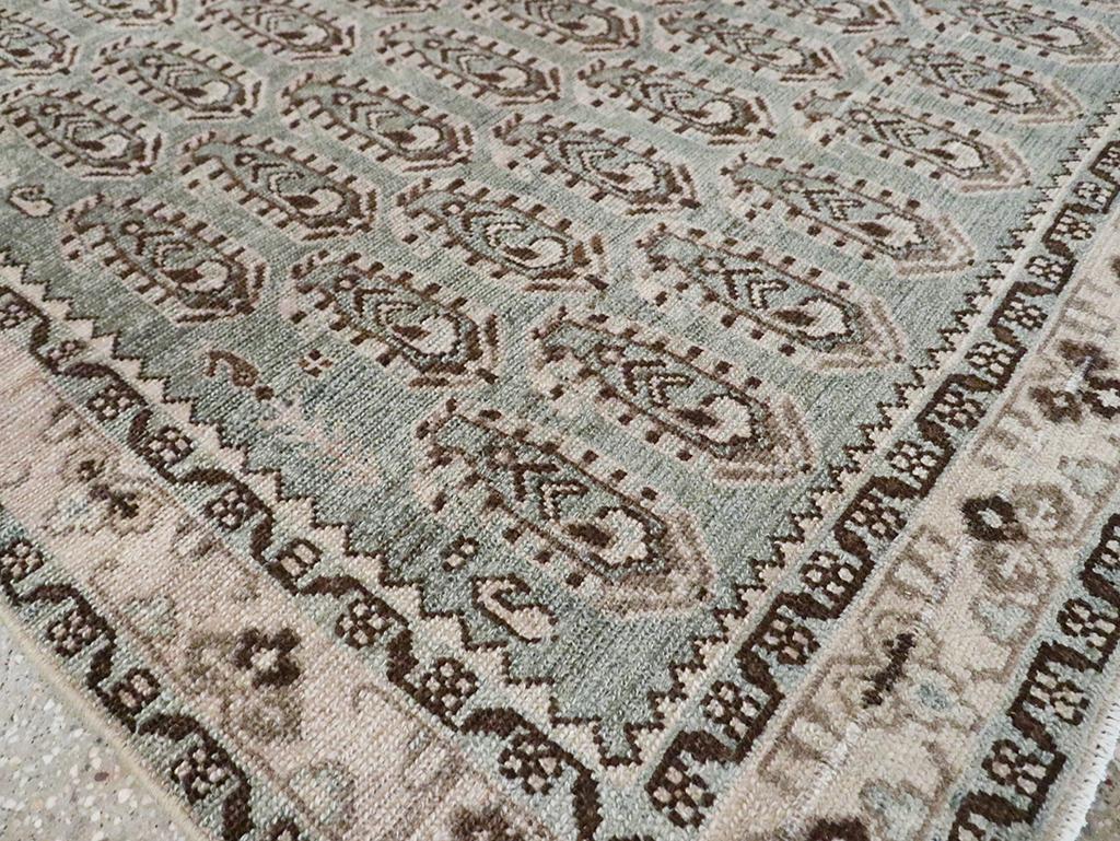 Mitte des 20. Jahrhunderts Persisch Malayer Akzentteppich im Angebot 1