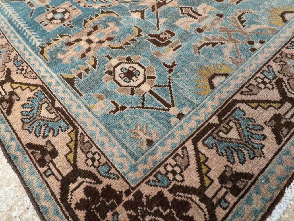 20ième siècle Mid-20th Century Persian Malayer Accent Rug en vente