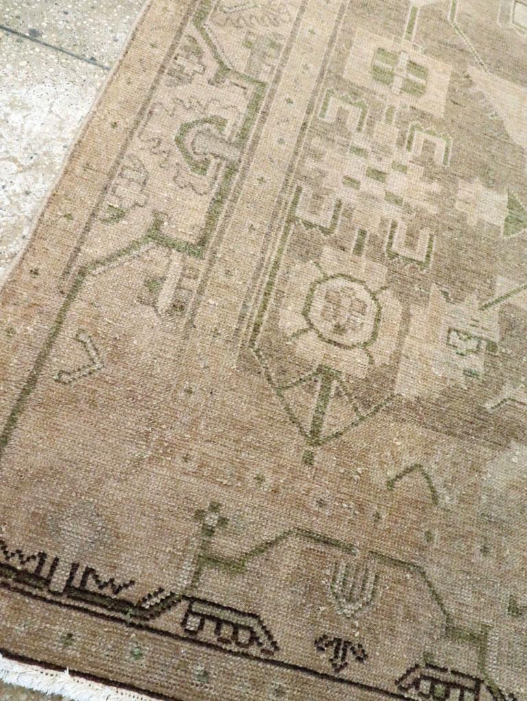 20ième siècle Mid-20th Century Persian Malayer Accent Rug en vente