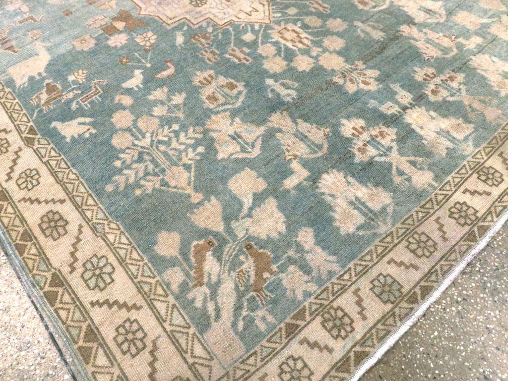 Mid-20th Century Persian Afshar Accent Rug im Zustand „Hervorragend“ im Angebot in New York, NY