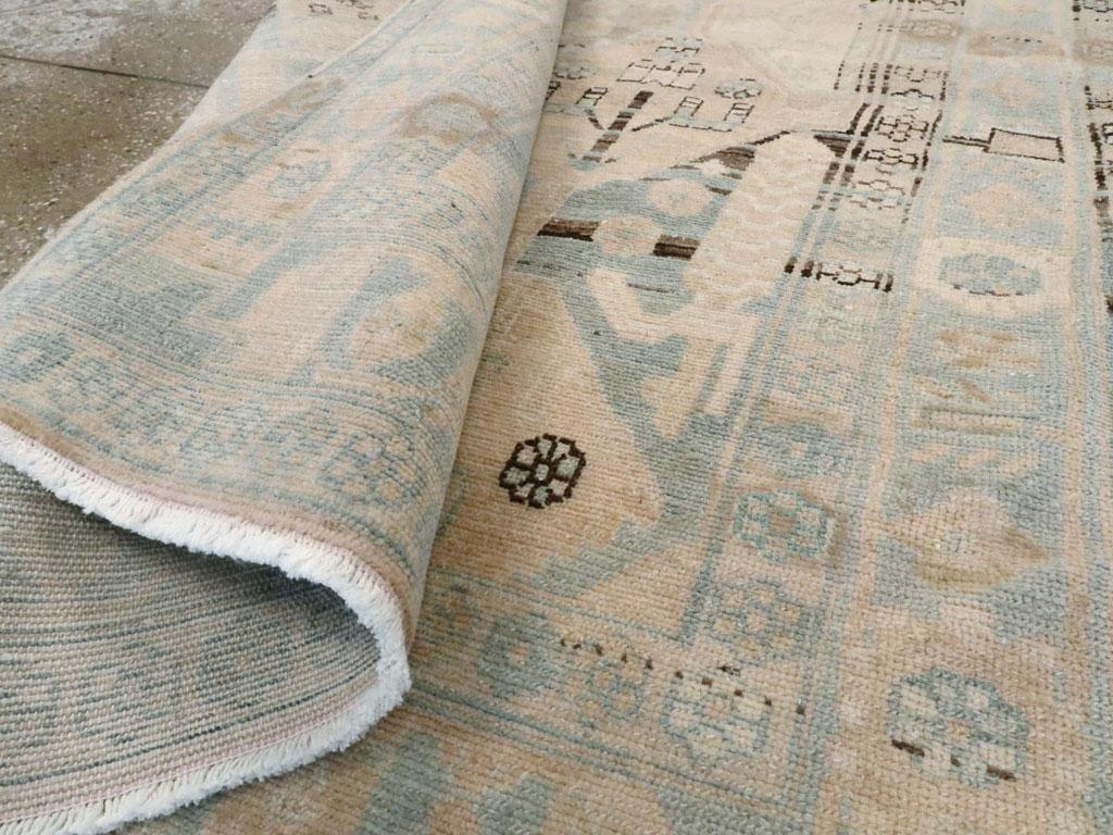 Tappeto d'accento persiano Malayer della metà del XX secolo in vendita 1