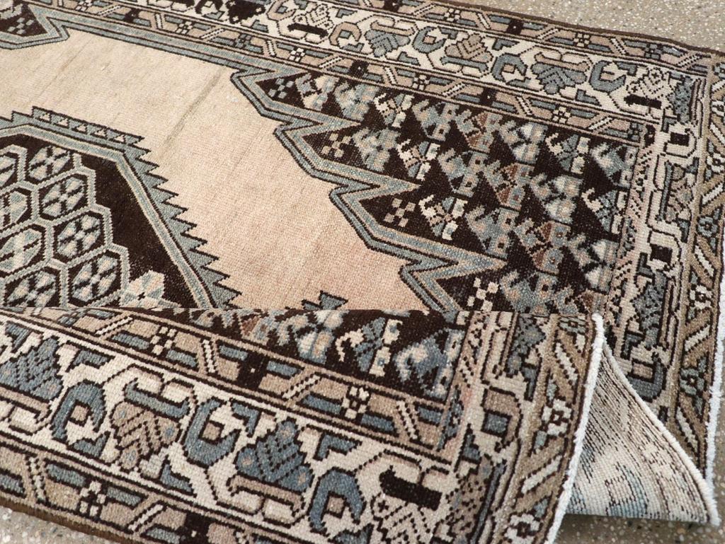 Lana Tappeto d'accento persiano Malayer dei primi del Novecento in vendita