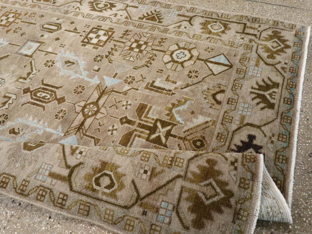Tappeto d'accento persiano Malayer della metà del XX secolo in vendita 1