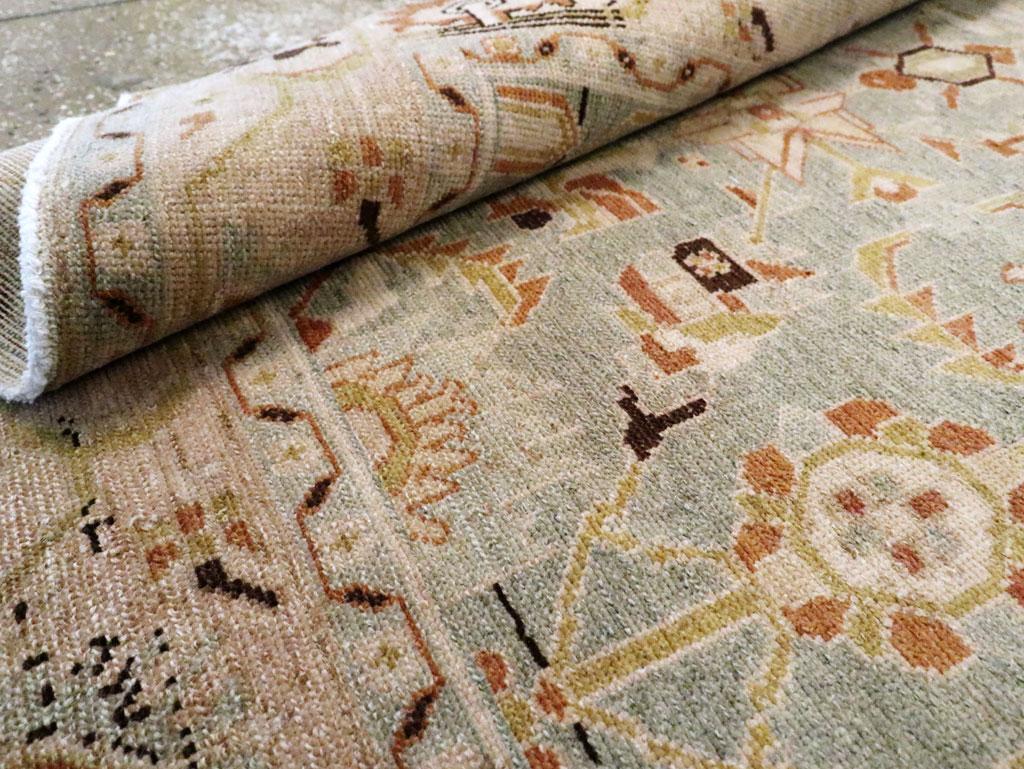 Tappeto d'accento persiano Malayer della metà del XX secolo in vendita 1