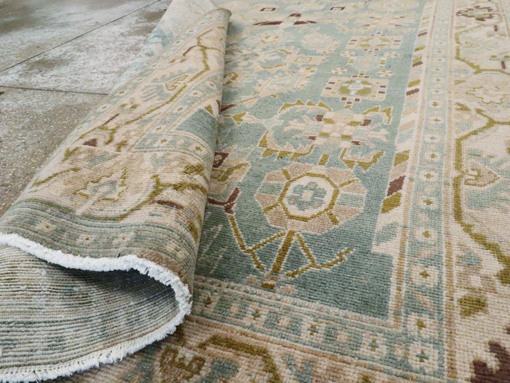 Laine Tapis persan Malayer d'accentuation du milieu du 20e siècle en vente