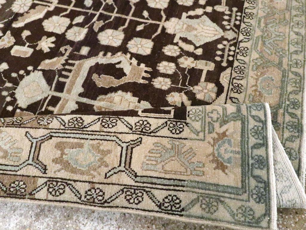Tappeto d'accento persiano Malayer della metà del XX secolo in vendita 1
