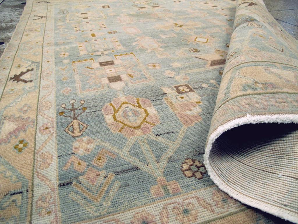 Alfombra de acento persa Malayer de mediados del siglo XX en venta 1