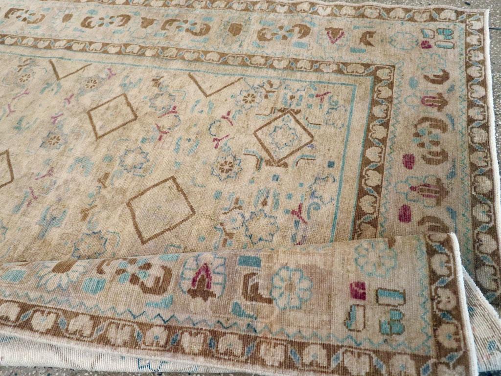 Alfombra de acento persa Malayer de mediados del siglo XX en venta 1