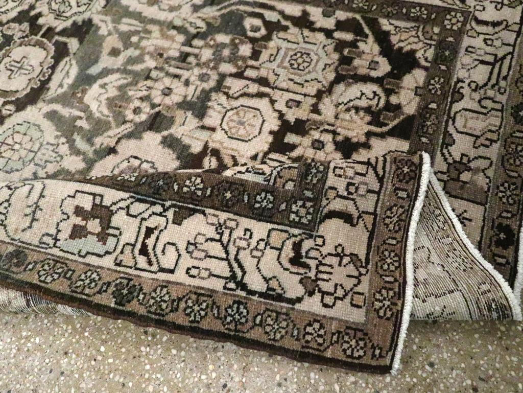 Mitte des 20. Jahrhunderts Persisch Malayer Akzentteppich im Angebot 2