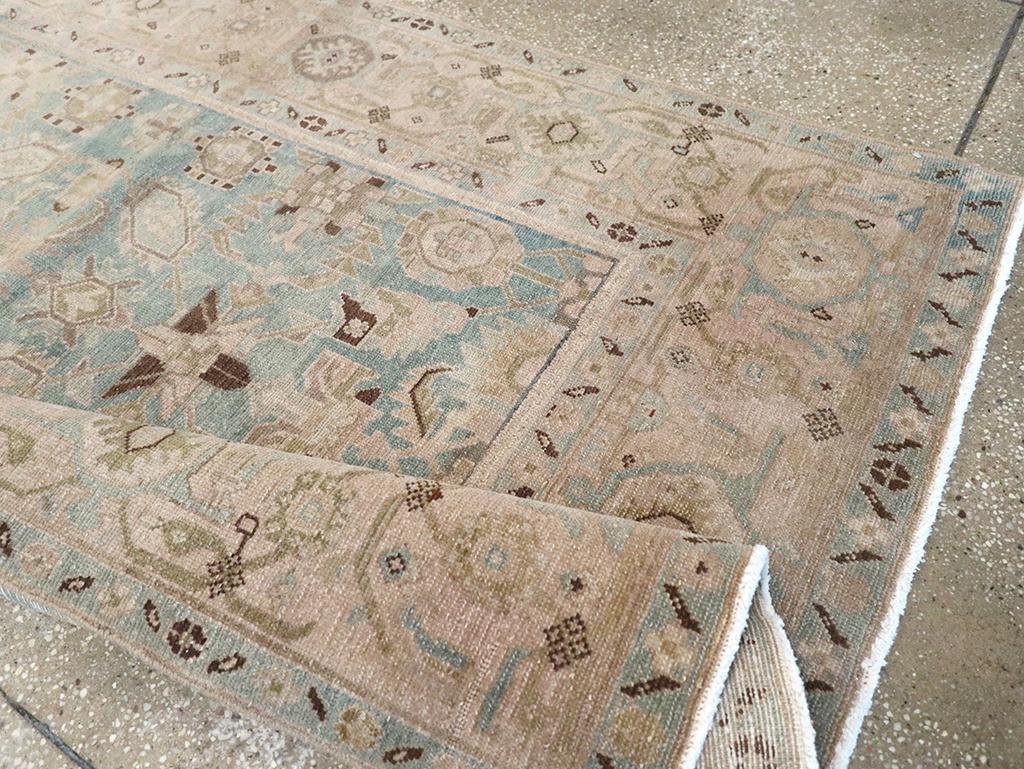 Laine Tapis persan Malayer d'accentuation du milieu du 20e siècle en vente