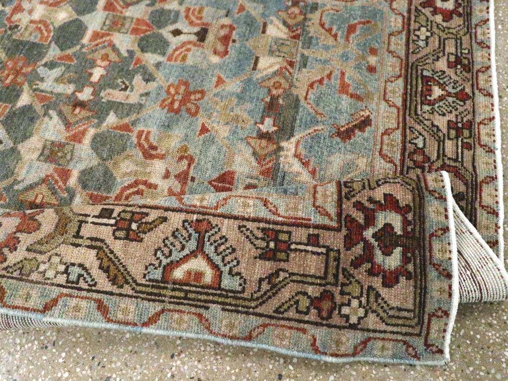 Mitte des 20. Jahrhunderts Persisch Malayer Akzentteppich im Angebot 2