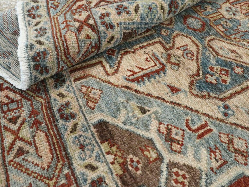 Mitte des 20. Jahrhunderts Persisch Malayer Akzentteppich im Angebot 2