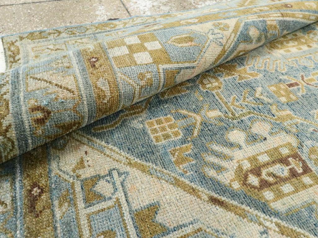 Mitte des 20. Jahrhunderts Persisch Malayer Akzentteppich im Angebot 2
