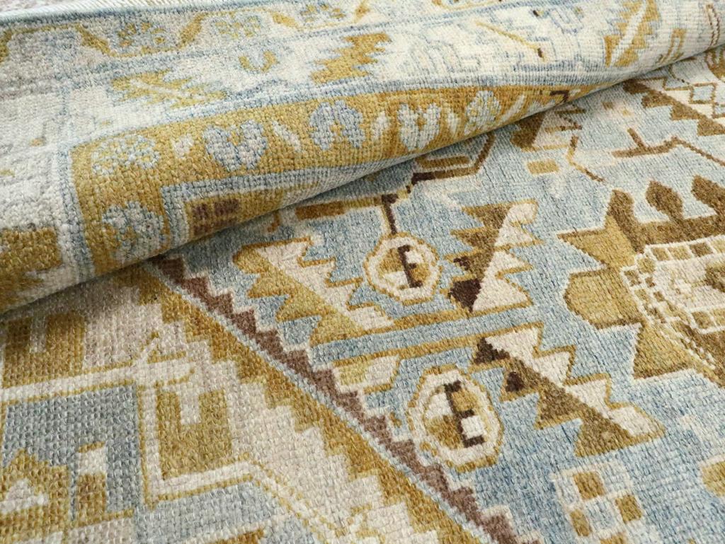 Mitte des 20. Jahrhunderts Persisch Malayer Akzentteppich im Angebot 2