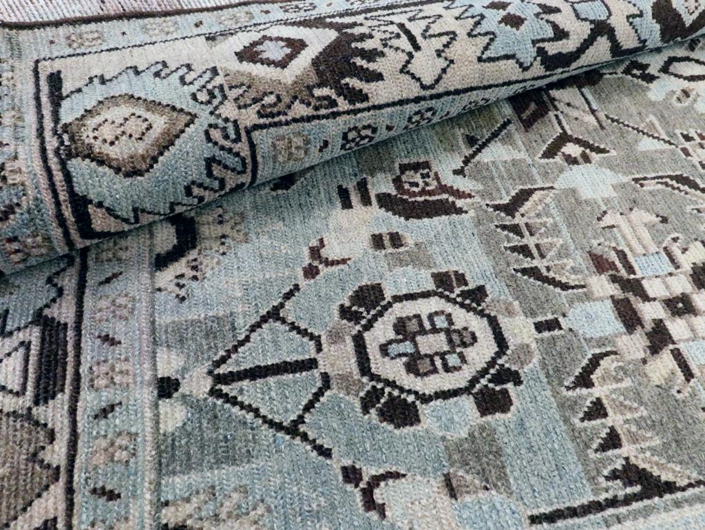 Mitte des 20. Jahrhunderts Persisch Malayer Akzentteppich im Angebot 2