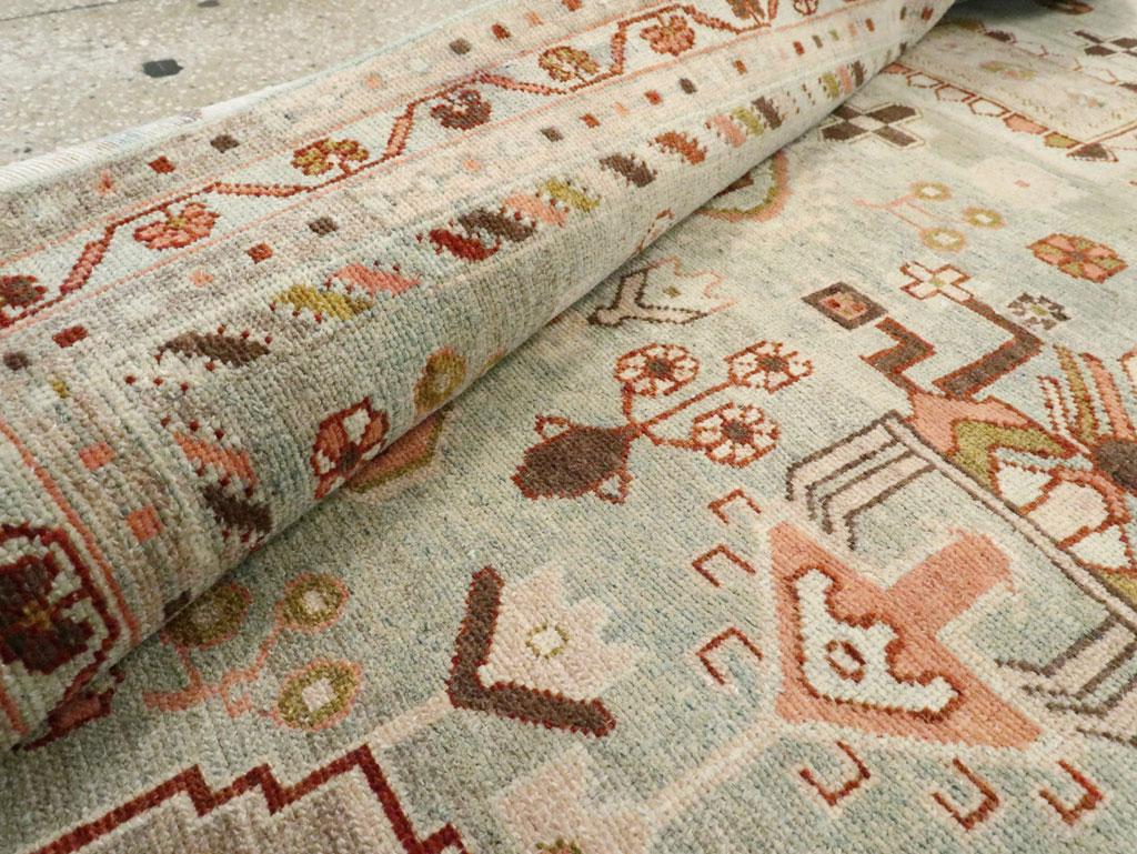 Lana Mid-20th Century Persian Malayer Accent Rug in vendita