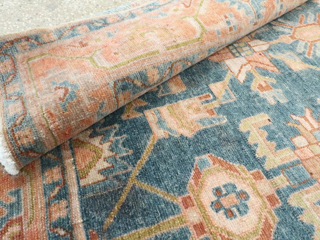 Mid-20th Century Persian Malayer Accent Rug For Sale 2