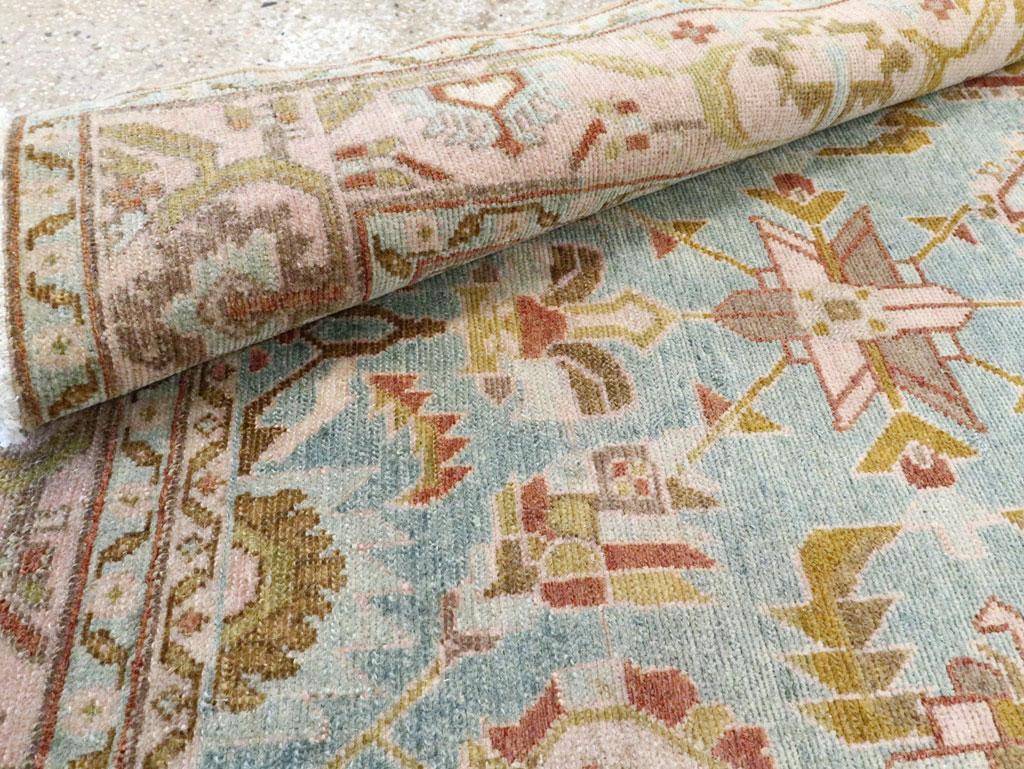 Mid-20th Century Persian Malayer Accent Rug For Sale 2