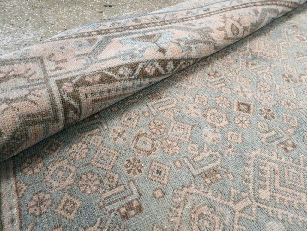 Mid-20th Century Persian Malayer Accent Rug For Sale 2