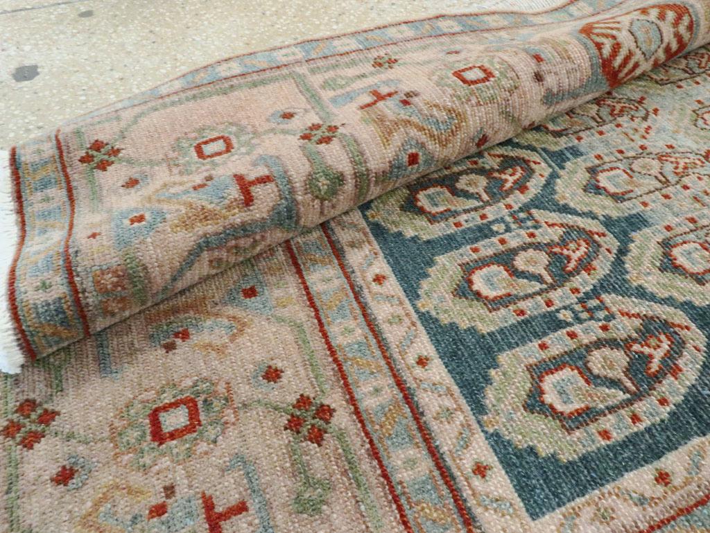 Mid-20th Century Persian Malayer Accent Rug For Sale 2