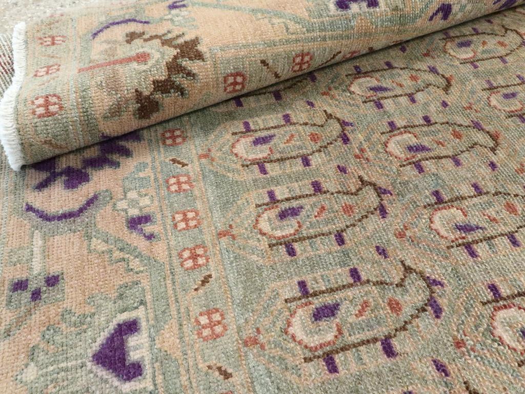 Laine Mid-20th Century Persian Malayer Accent Rug en vente