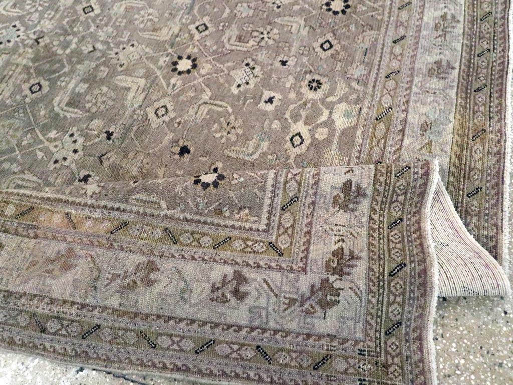 Tappeto d'accento persiano Malayer della metà del XX secolo in vendita 1