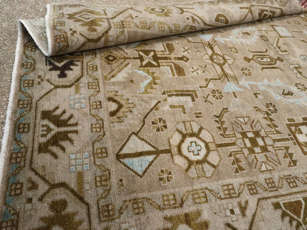Tappeto d'accento persiano Malayer della metà del XX secolo in vendita 2