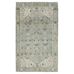 Tapis persan Malayer d'accentuation du milieu du 20e siècle