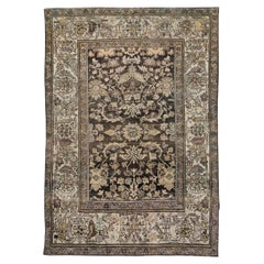 Tapis persan Malayer d'accentuation du milieu du 20e siècle