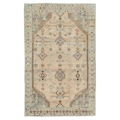 Tapis persan Malayer d'accentuation du milieu du 20e siècle