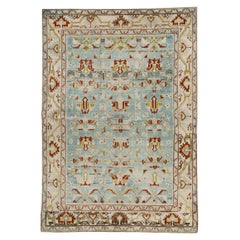 Tapis persan Malayer d'accentuation du milieu du 20e siècle
