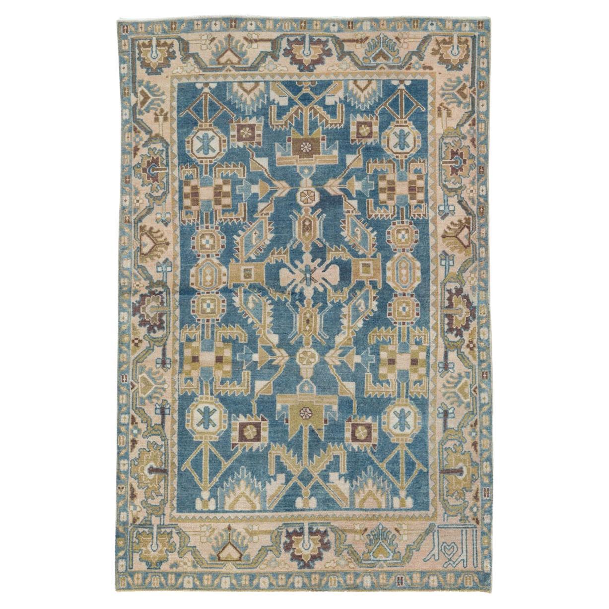 Mid-20th Century Persian Malayer Accent Rug