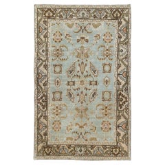 Tapis persan Malayer d'accentuation du milieu du 20e siècle