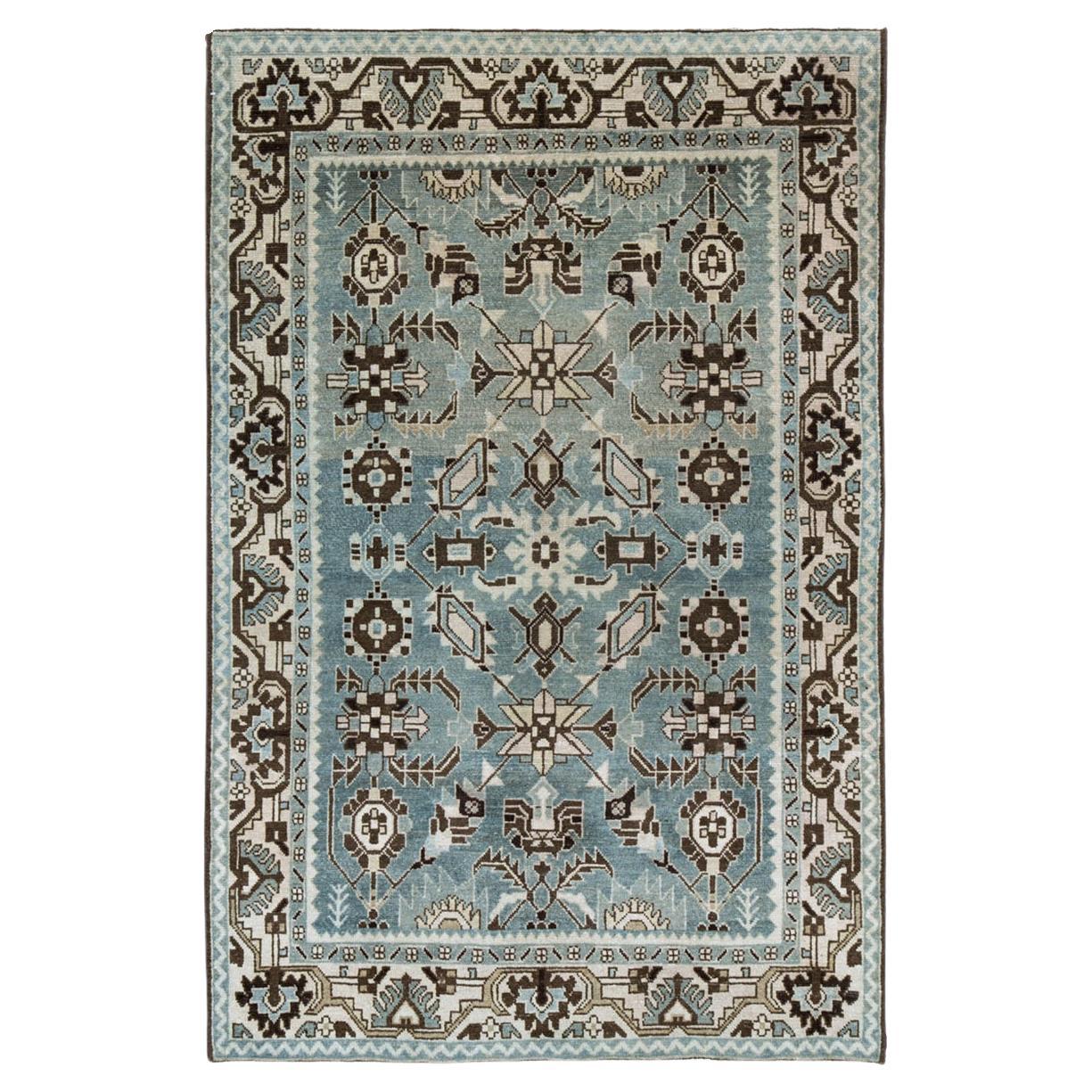 Mid-20th Century Persian Malayer Accent Rug