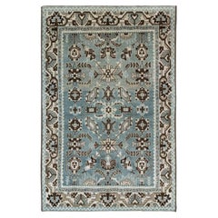 Tapis persan Malayer d'accentuation du milieu du 20e siècle