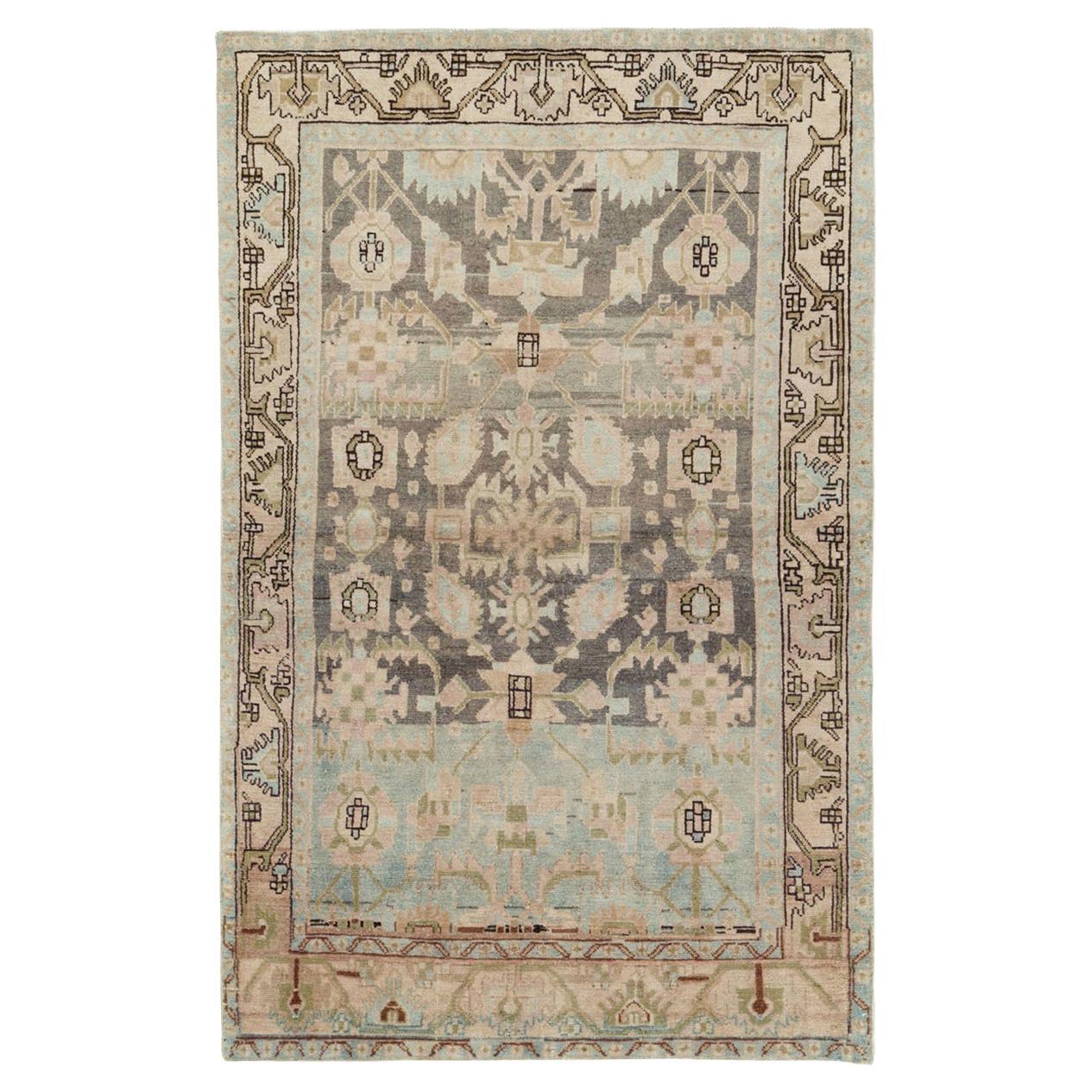 Mid-20th Century Persian Malayer Accent Rug
