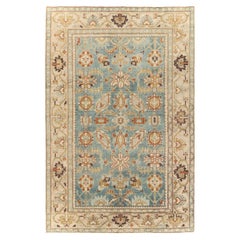 Tapis persan Malayer d'accentuation du milieu du 20e siècle
