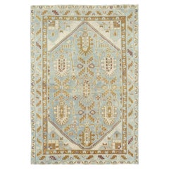 Tapis persan Malayer d'accentuation du milieu du 20e siècle